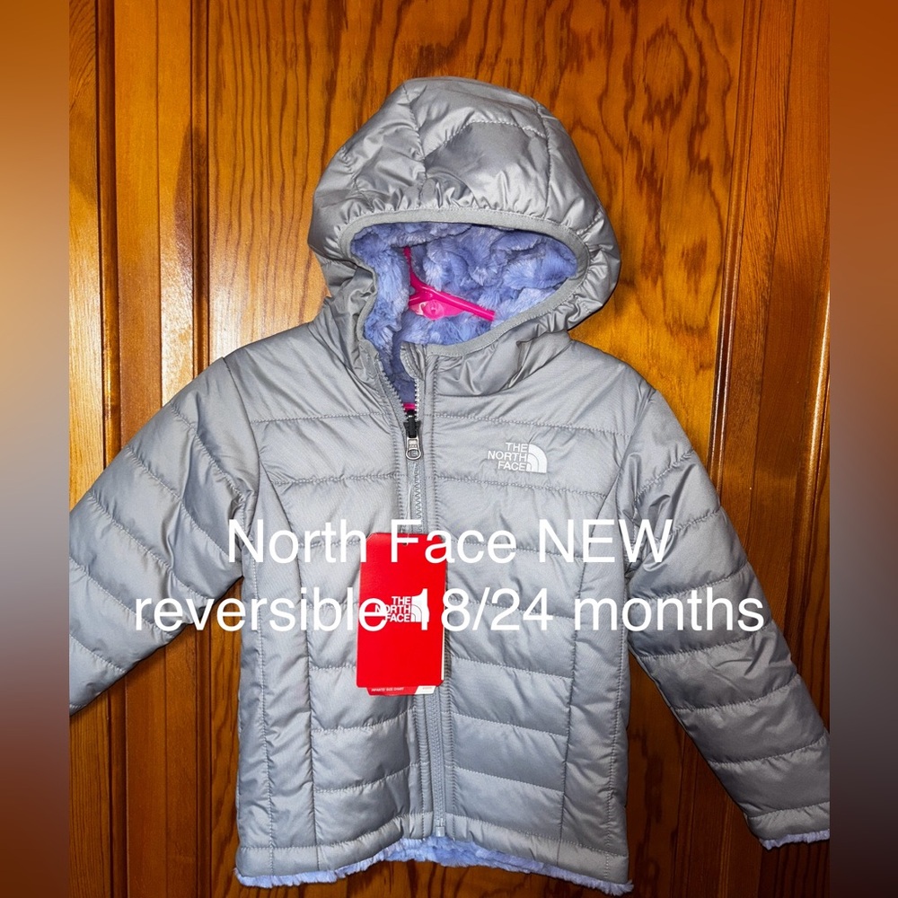 The North Face Silver Reversible Toddler Jacket
